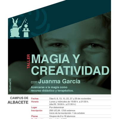 Nuevo Taller de Magia y creatividad en la Universidad de Albacete